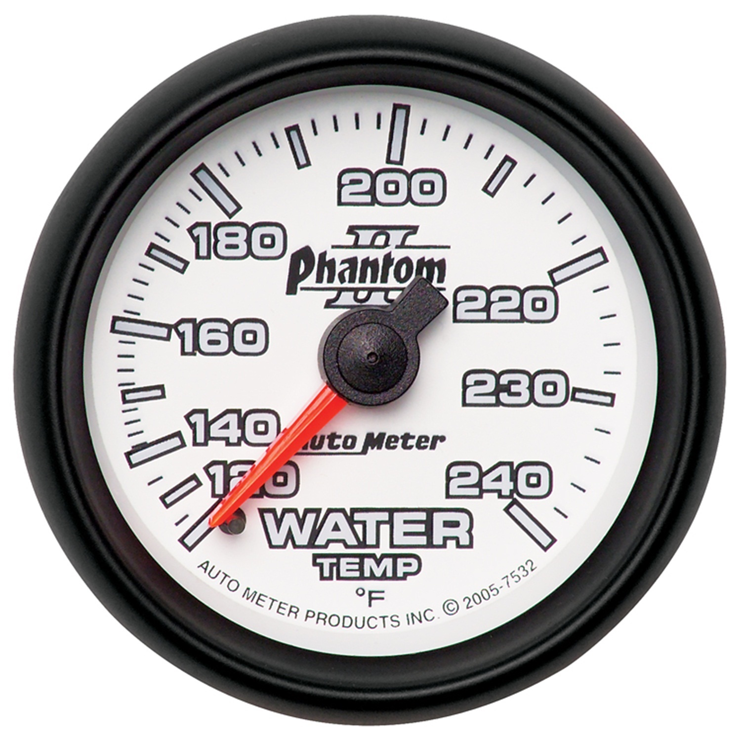 AutoMeter 7532 Phantom II Mechanical Water Temperature Gauge
