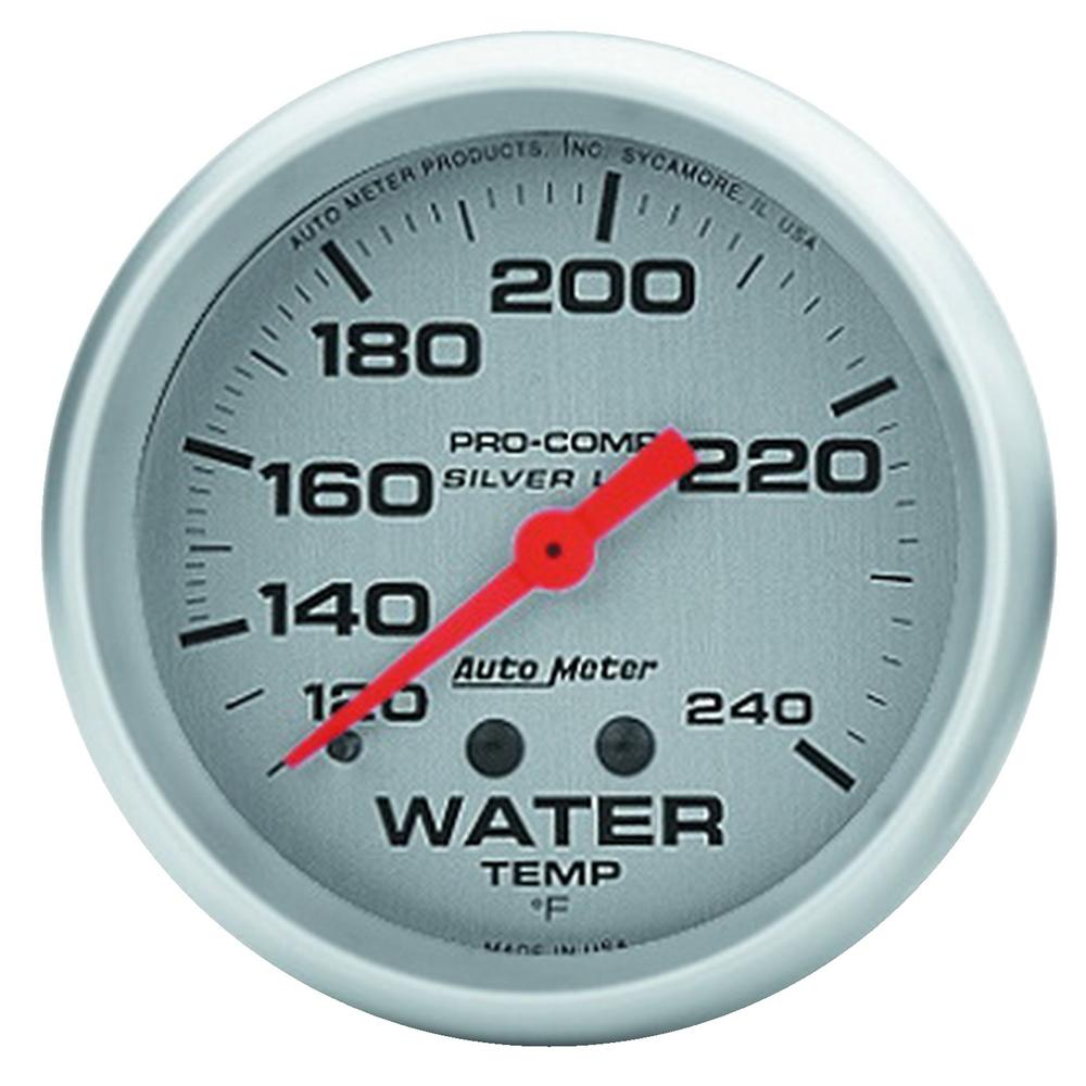 AutoMeter 4632 Ultra-Lite LFGs Water Temperature Gauge