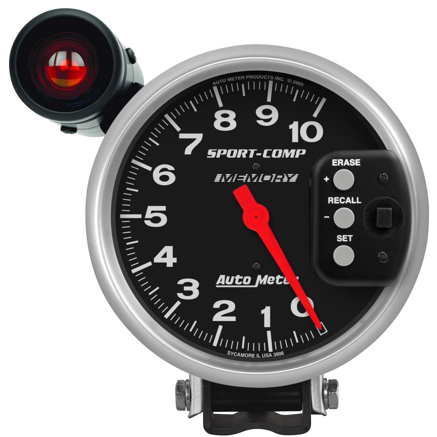 AutoMeter 3906 Sport-Comp Shift-Lite Memory Tachometer