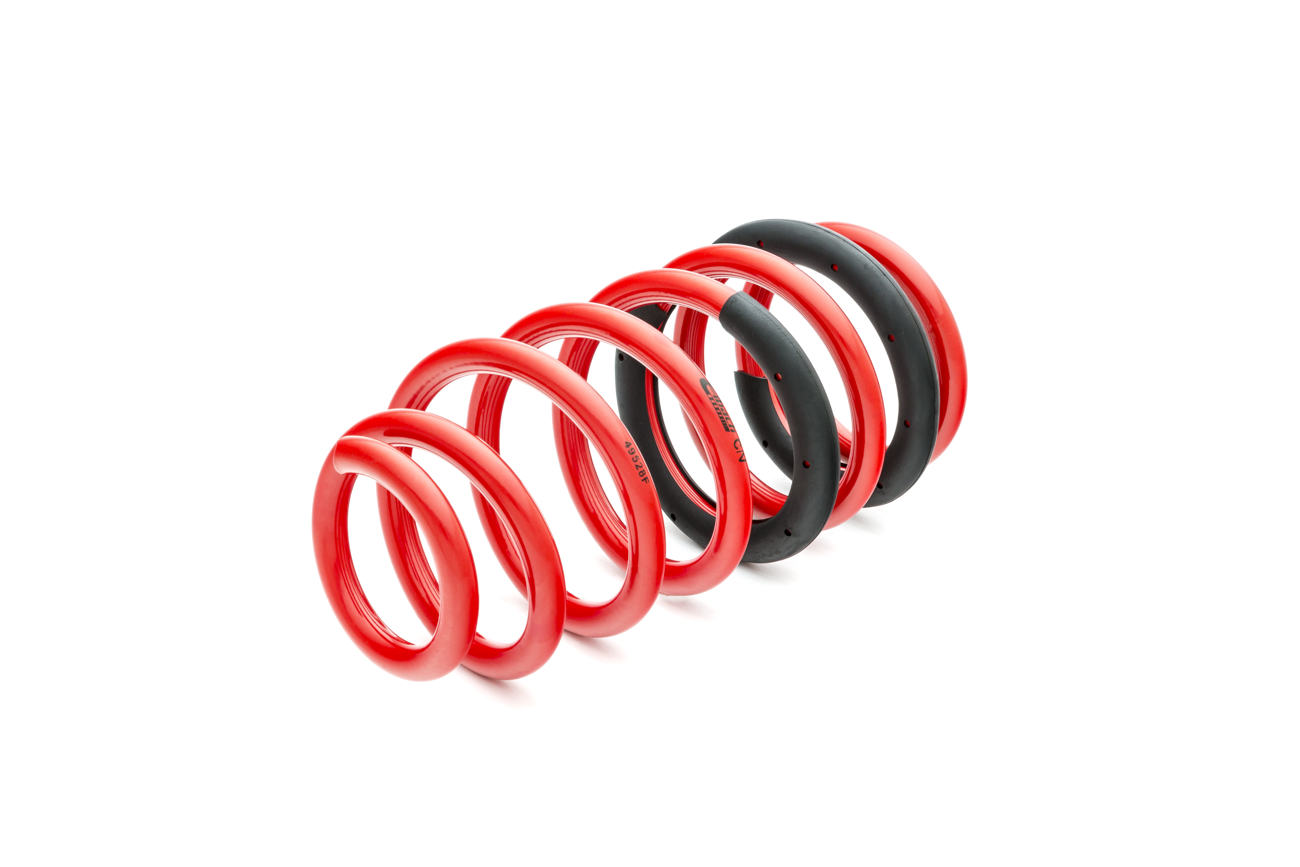 Eibach Springs Eibach E10-27-004-01-22 Pro-Kit Performance Spring (Set of 4 Spring) Black, Front: 0.8 in // Rear: 1.3 in