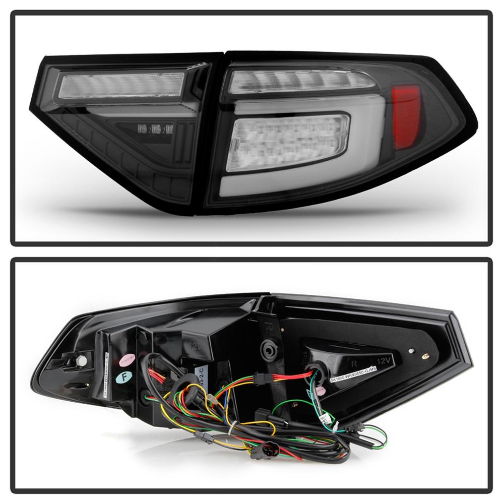 Spyder Auto 5086730 LED Tail Lights Fits 08-14 Impreza