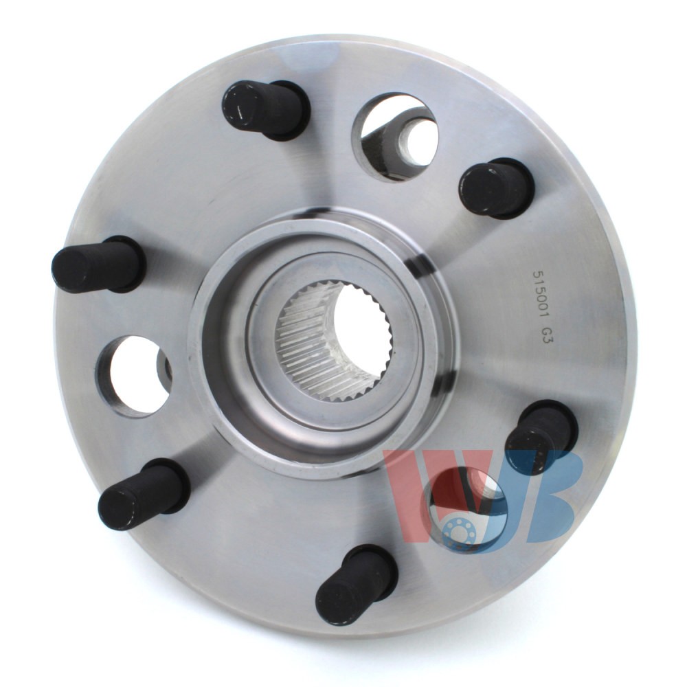 WJB WA515001 - Front Wheel Hub Bearing Assembly - Cross Reference: Timken 515001 / Moog 515001 / SKF BR930094