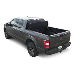 LEER HF650M   Fits 2019+ GM Chevy Silverado/GMC Sierra with 5.8 FT Bed   Hard, Quad-Folding, Low Profile Tonneau Cover