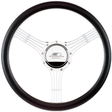 Billet Specialties Steering Wheel 1/2 Wrap 15.5" Banjo