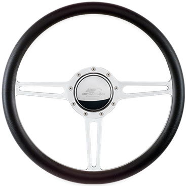 Billet Specialties Steering Wheel 1/2 Wrap 15.5" Split Spoke