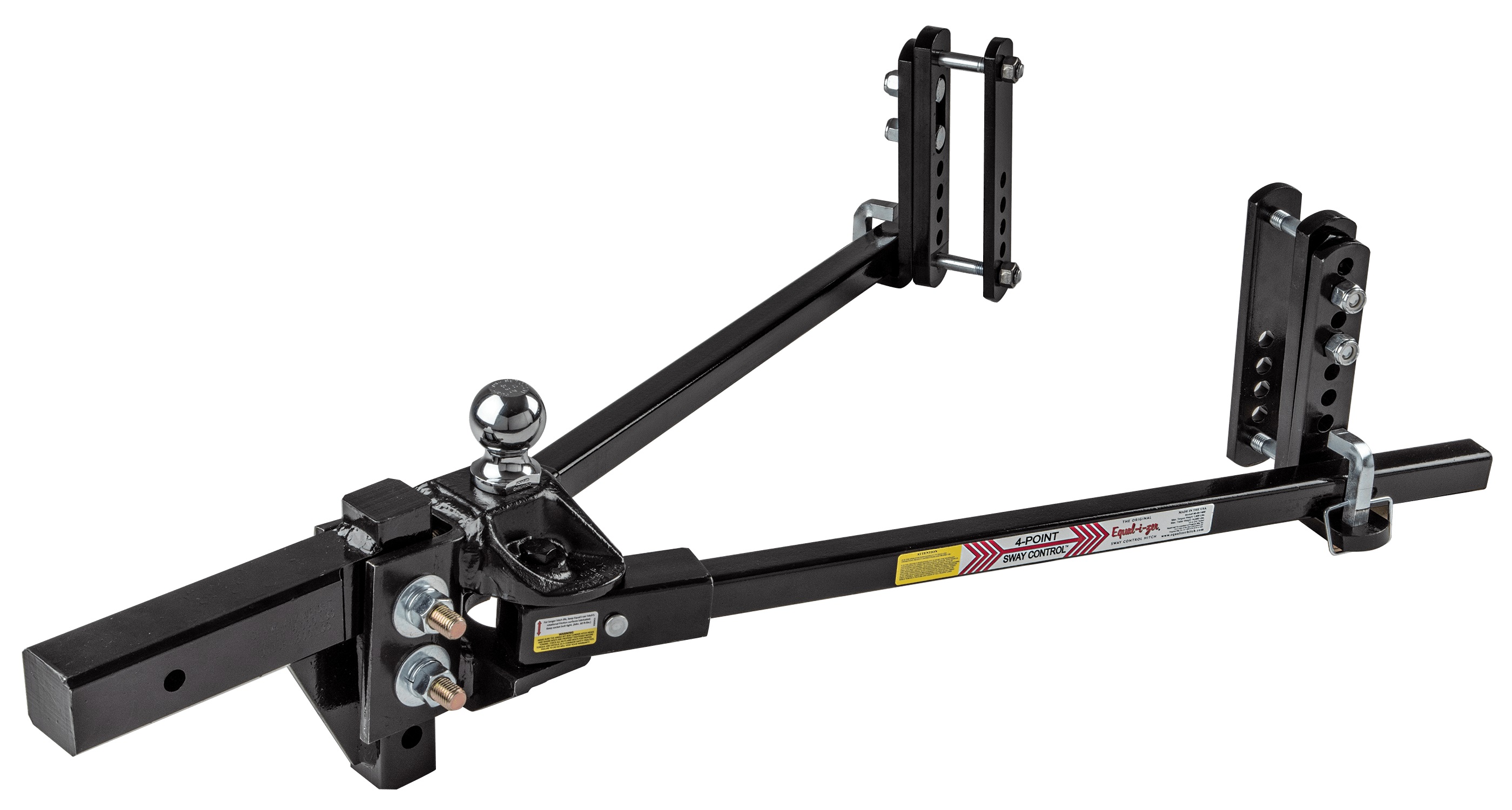 Equalizer Industries Equal-i-zer 4-point Sway Control Hitch, 90-00-1600, 16,000 Lbs Trailer Weight Rating, 1,600 Lbs Tongue Weight Rating,