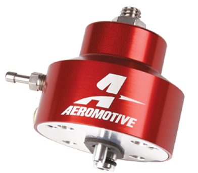 Aeromotive Fuel System Aeromotive 13103 Regulator, Billet, Adjustable, Rail Mount Ford 5.0, 86-93