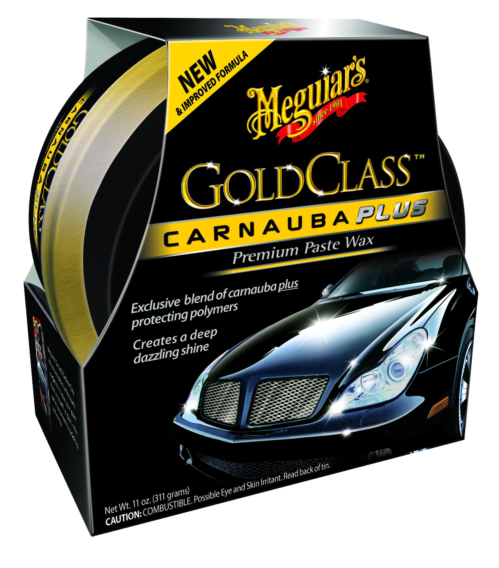 Meguiars Meguiar'S Gold Class Car Wax Paste 11 Oz. Clear Boxed