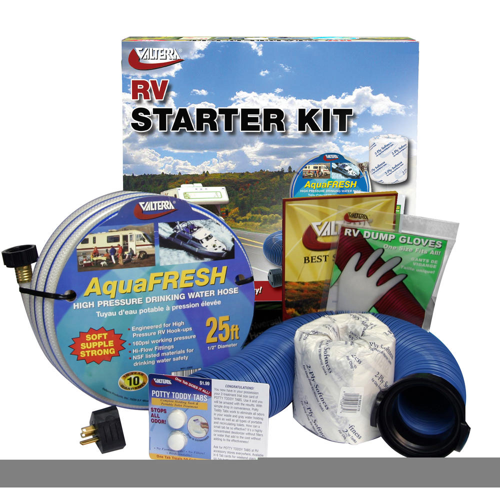 Valterra K88104 Standard RV Starter Kit with Potty Toddy