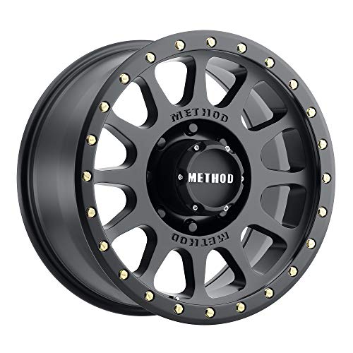 Method Race Wheels 305 NV Matte Black 20x9" 8x6.5", 18mm offset 5.75" Backspace, MR30529080518