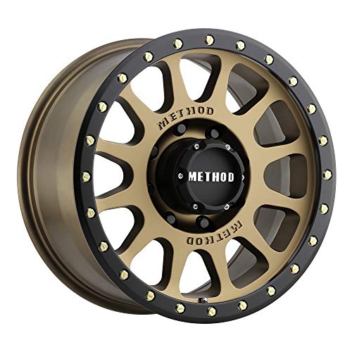 Method Race Wheels 305 NV Method Bronze/Black Street Loc 17x8.5" 8x6.5", 0mm offset 4.75" Backspace, MR30578580900