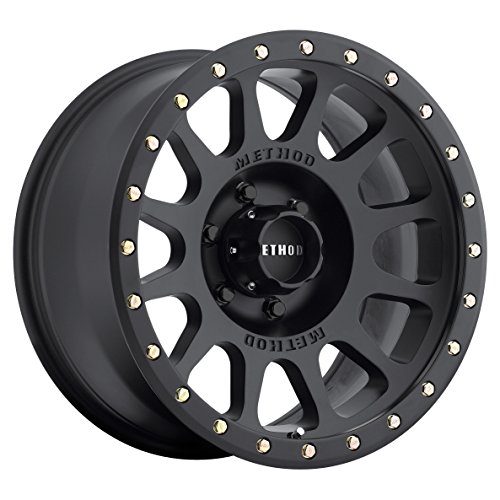 Method Race Wheels 305 NV Matte Black 17x8.5" 6x5.5", 0mm offset 4.75" Backspace, MR30578560500