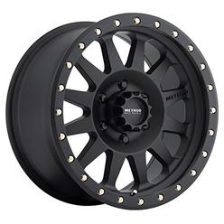 Method Race Wheels 304 Double Standard Matte Black 17x8.5" 5x5", 0mm offset 4.75" Backspace, MR30478550500