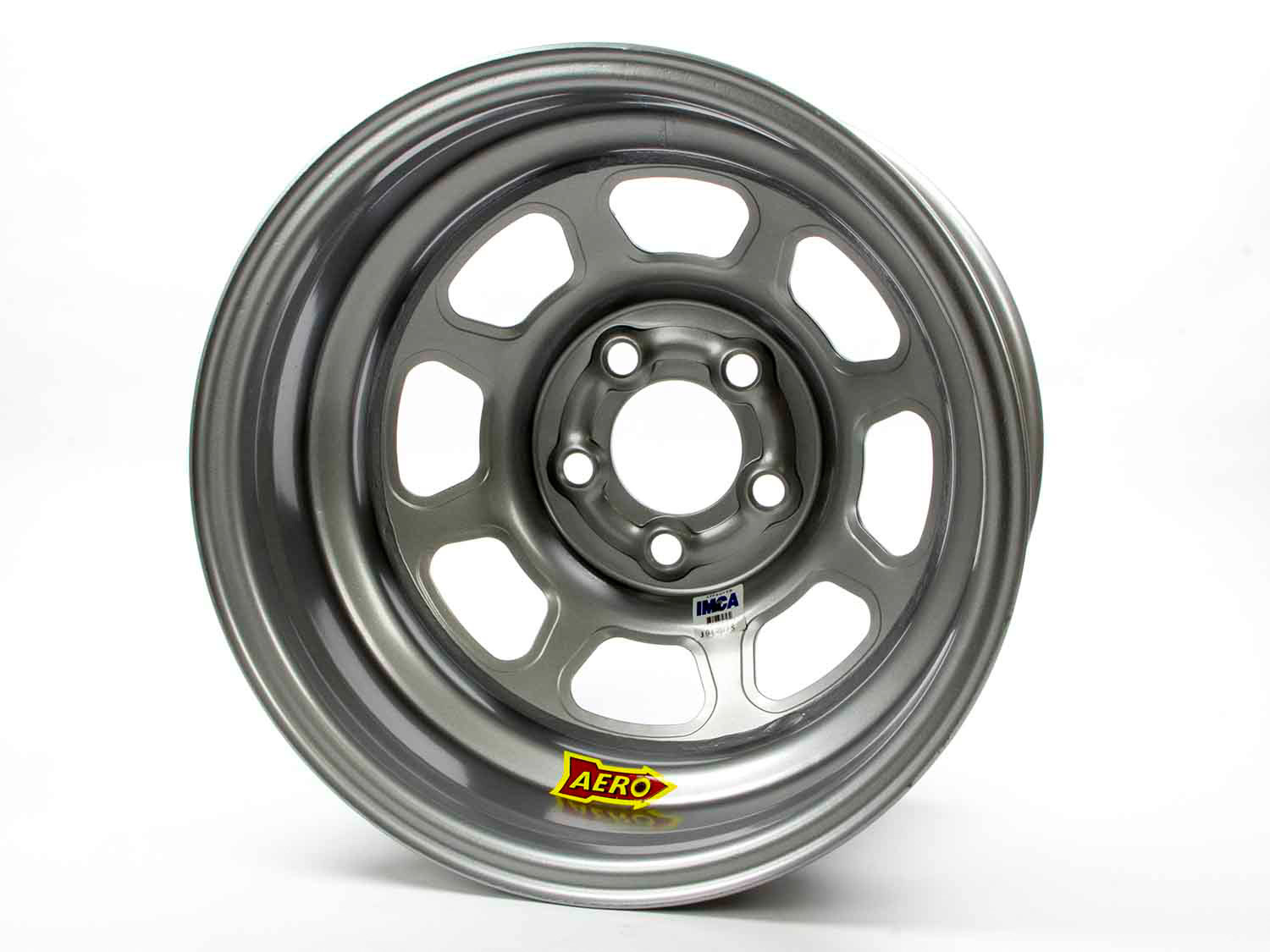 Aero Race Wheels 15x8 4in 5.00 Silver