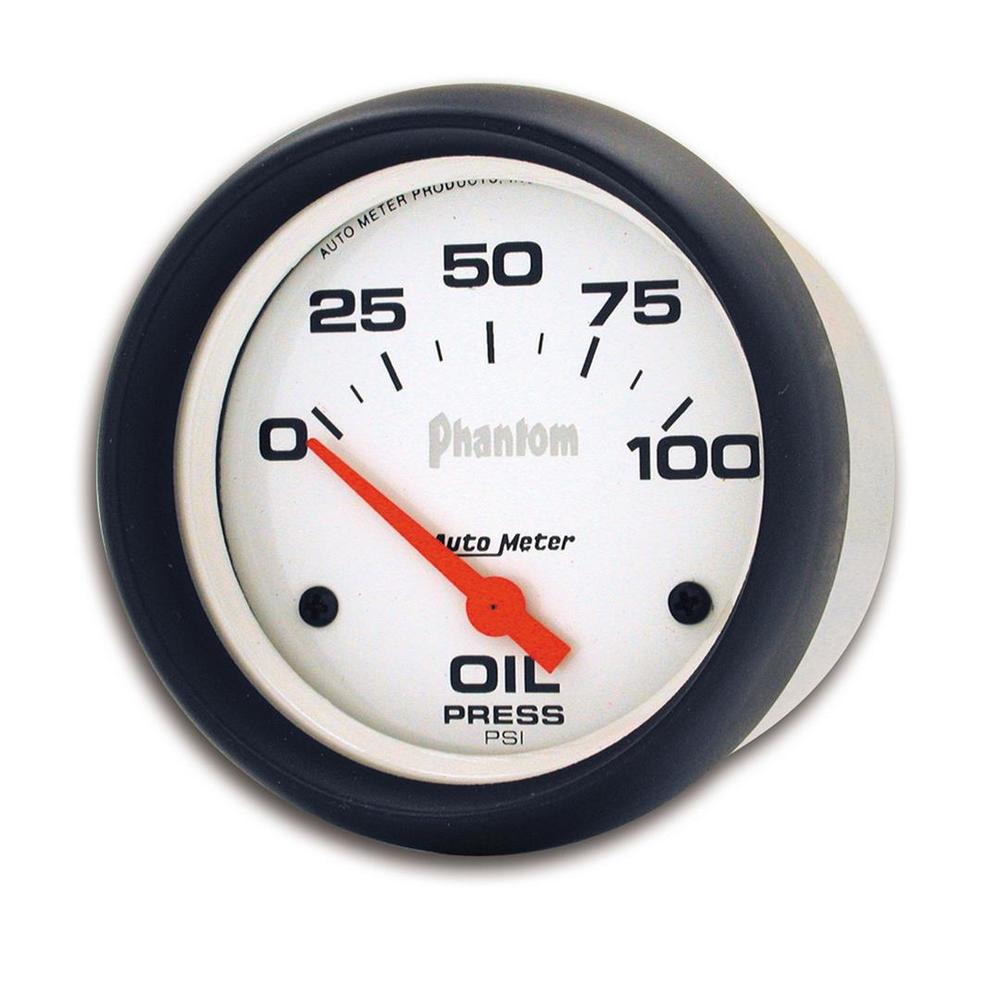 AutoMeter 5827 Phantom Electric Oil Pressure Gauge