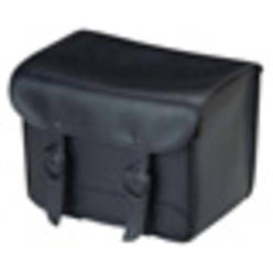 Willie & Max Dowco Willie & Max 59592-00 Black Jack Series: Synthetic Leather Motorcycle Tour Trunk, Black, Universal Fit, 20 Liter