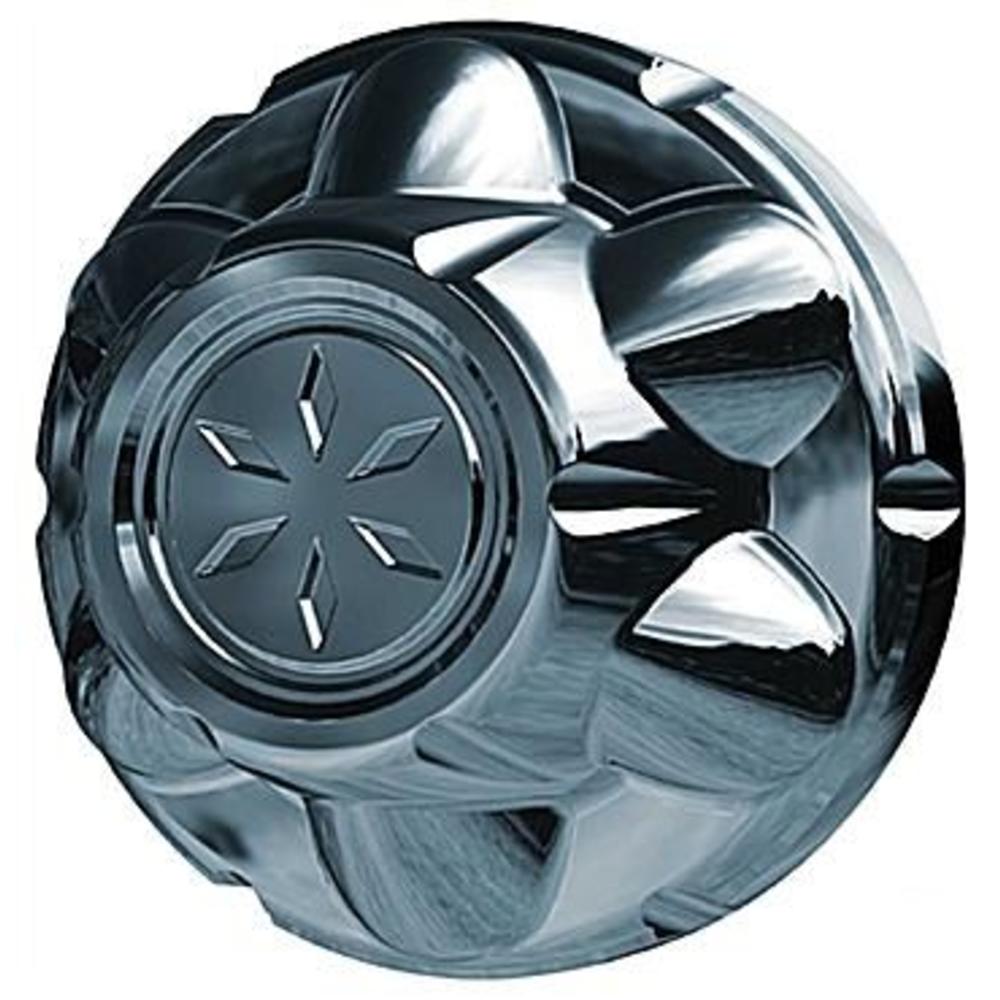 Dicor Corp TAC545-CC Wheel Covers, Hubcaps, and Simulators (Tac545-Cc Chrome Plated Abs Trailer Hub Covers)