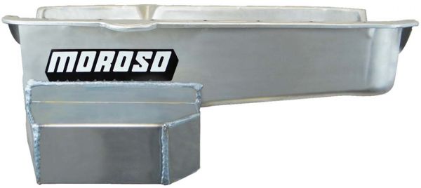 Moroso 21316 Oval Track Oil Pan for Chevy Small-Block Engines