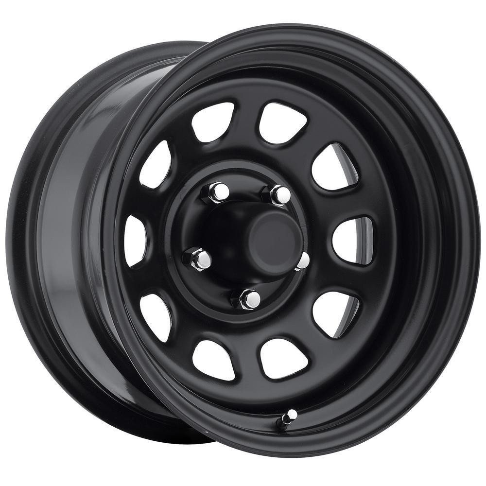 Pro Comp Steel Wheels Series 52 Wheel with Flat Black Finish (15x8"/5x4.5")
