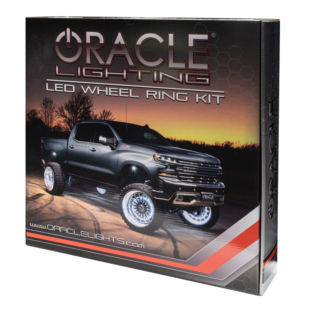 Oracle Lighting 4215-334 - ORACLE LED Illuminated Wheel Rings - ColorSHIFT No Remote