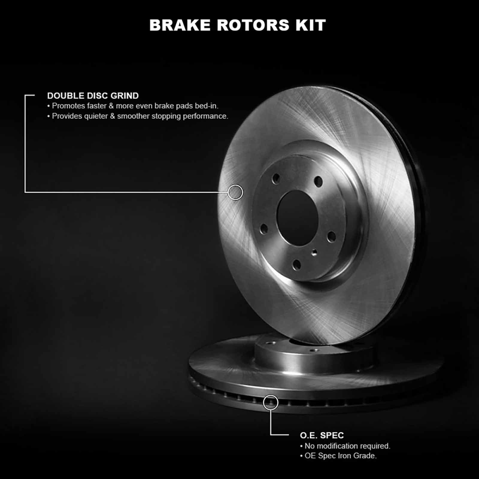 R1 Concepts WFPN1-40105 R1 Concepts Brake Rotor- Blank