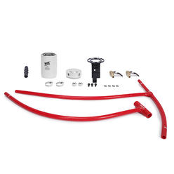 Mishimoto MMCFK-F2D-03RD Coolant Filter Kit Compatible With Ford 6.0L Powerstroke 2003-2007 Red