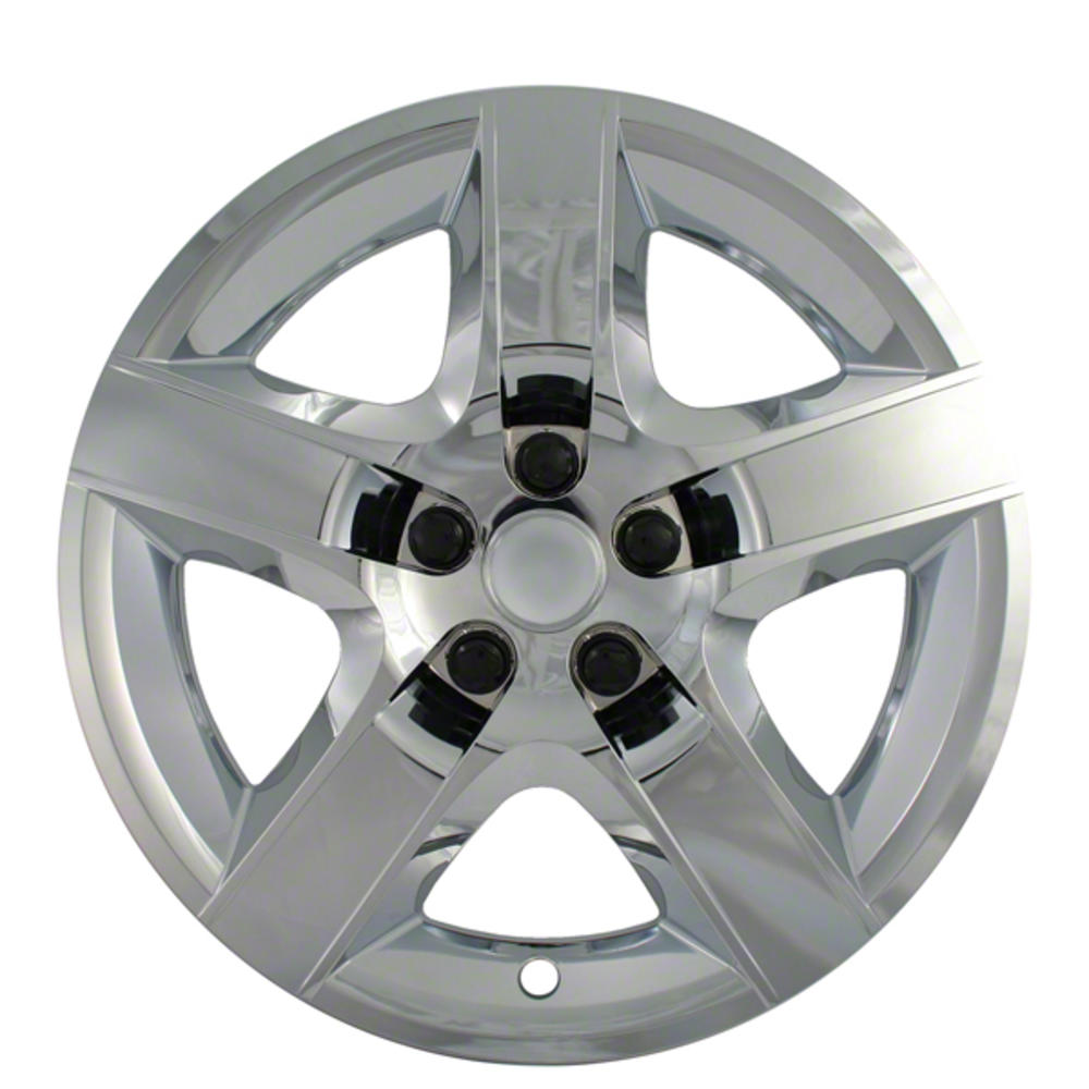 Coast to Coast 2008-2012 17" Chrome Wheel Hubcaps to Perfectly fit Chevy Malibu (Bolt-ons)