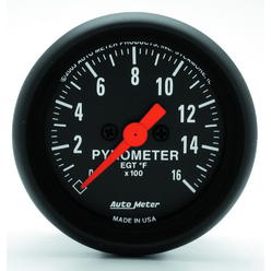 AutoMeter 2654 Z-Series Electric Pyrometer Gauge Kit