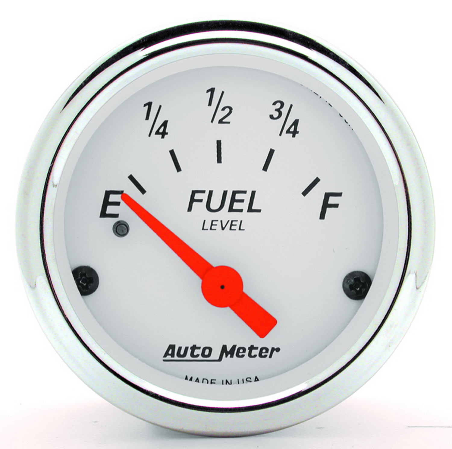 AutoMeter 1317 Arctic White Fuel Level Gauge