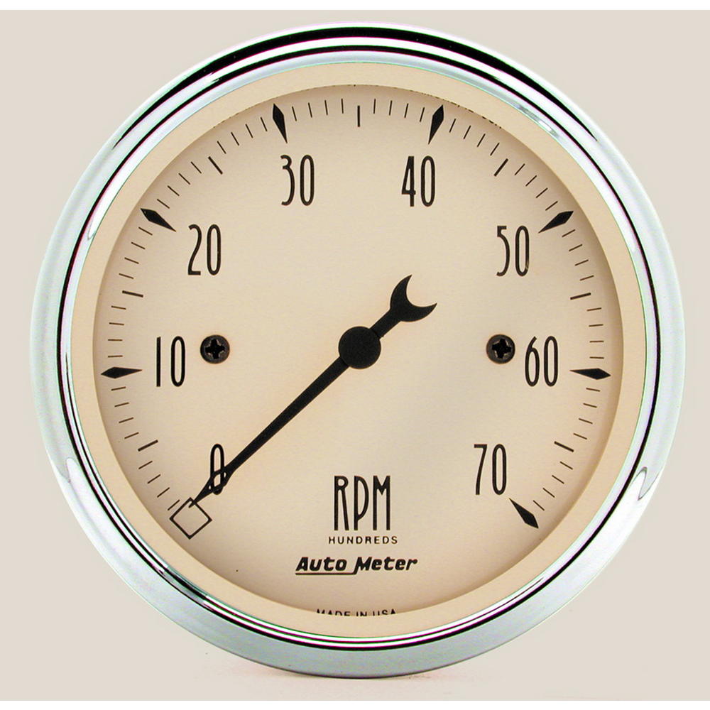 AutoMeter 1898 Antique Beige Electric Tachometer