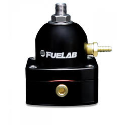 Fuelab 51502-1 Universal Black EFI Adjustable Fuel Pressure Regulator