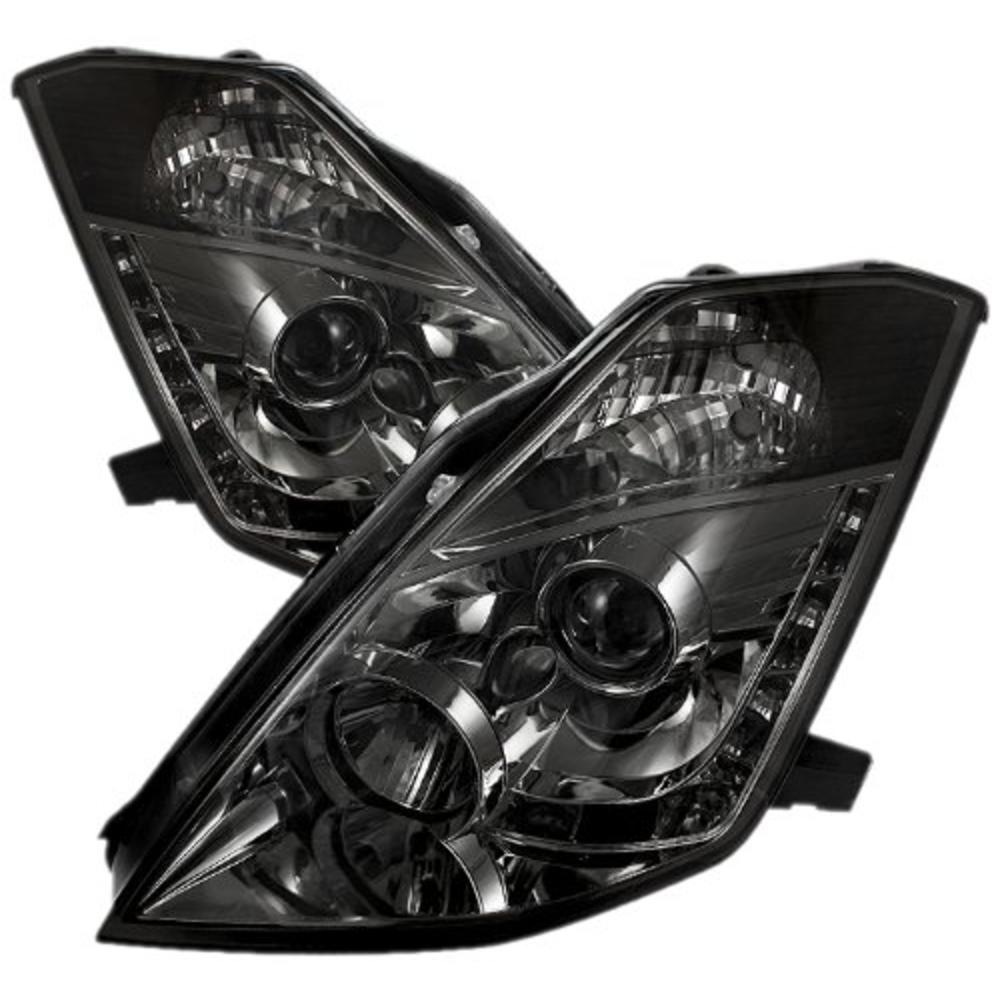Spyder Auto 5064752 DRL LED Projector Headlights Fits 03-05 350Z