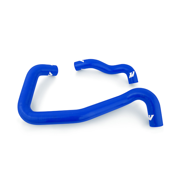 Mishimoto MMHOSE-F2D-05MBL Mono Beam Radiator Hose Kit Compatible With Ford 6.0 Powerstroke 2005-2007 Blue