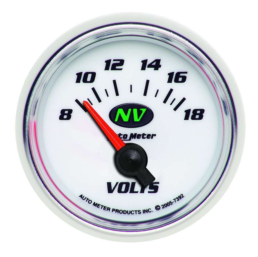 AutoMeter 7392 NV Electric Voltmeter
