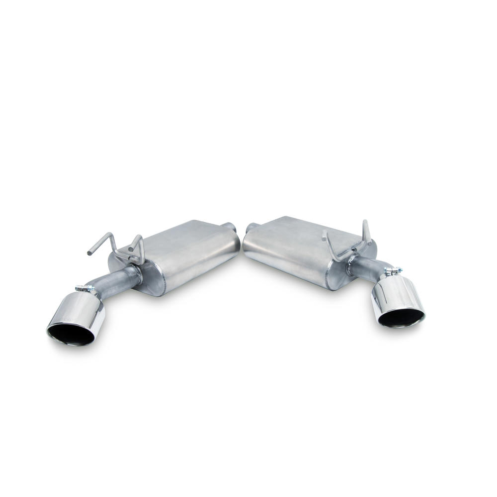 Gibson Performance Exhaust Gibson Performance 320001 Axle Back Dual Exhaust System Fits 10-15 Camaro