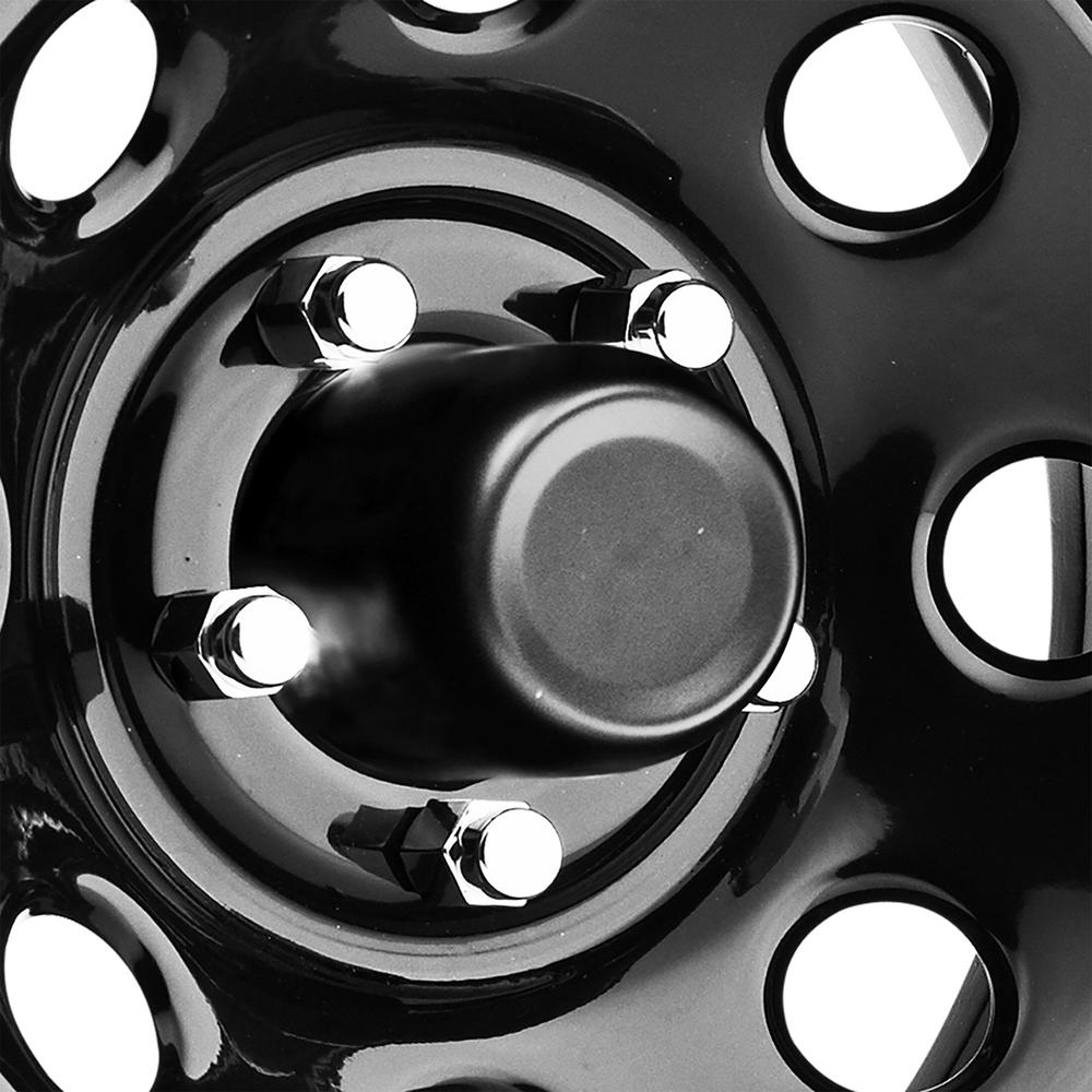 Pro Comp Steel Wheels Series 97 Wheel with Flat Black Finish (17x9"/5x5")