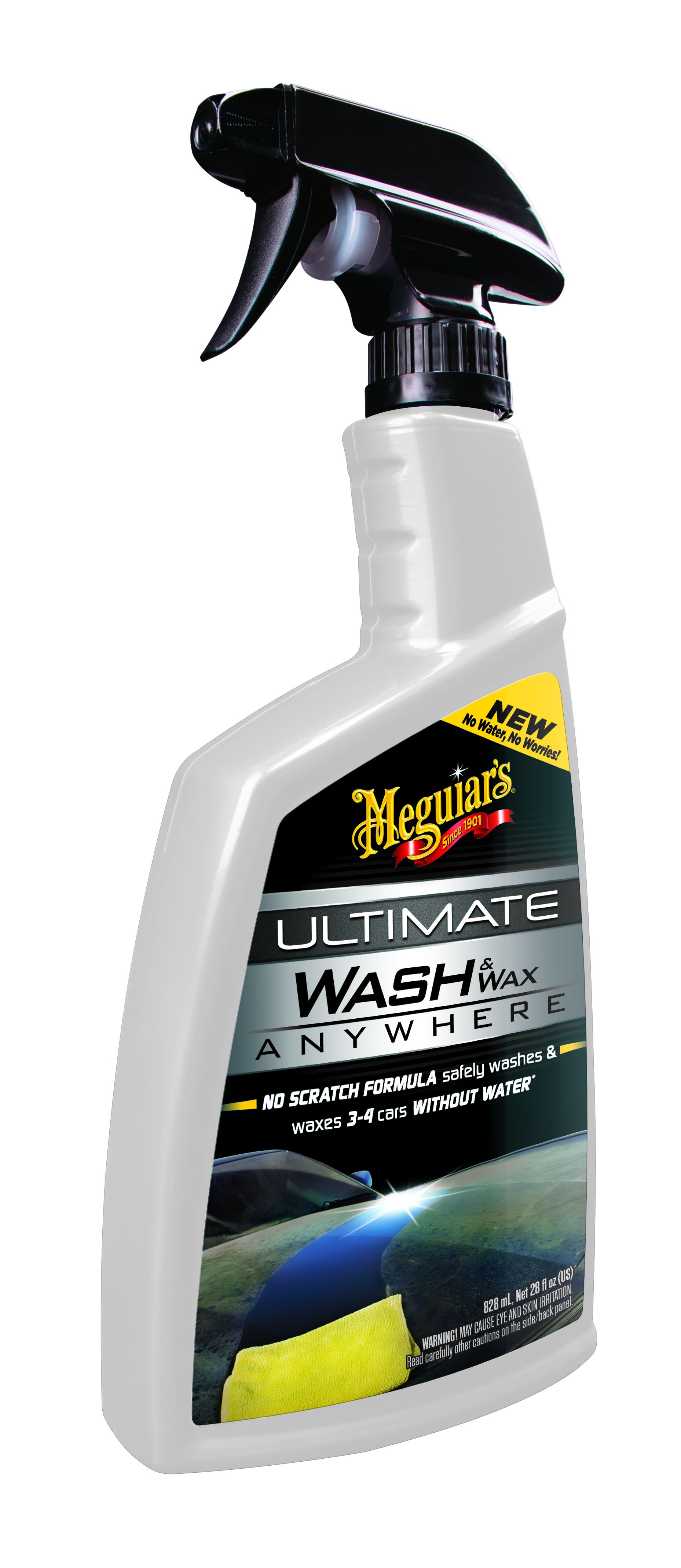 Meguiar's G3626 Ultimate Wash & Wax Anywhere Spray - 26 oz bottle