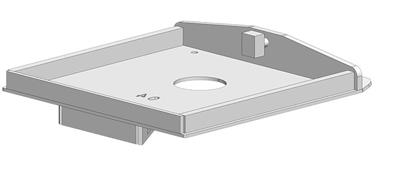PullRite 331704 Quick Connect Capture Plate for Select 12.75" Lippert Pin Boxes