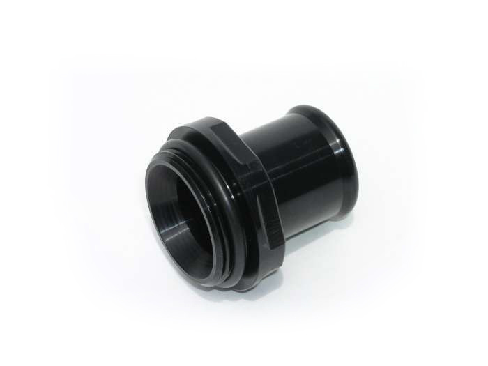 Meziere WN0031S Black Water Neck Fitting for 1.25" Hose