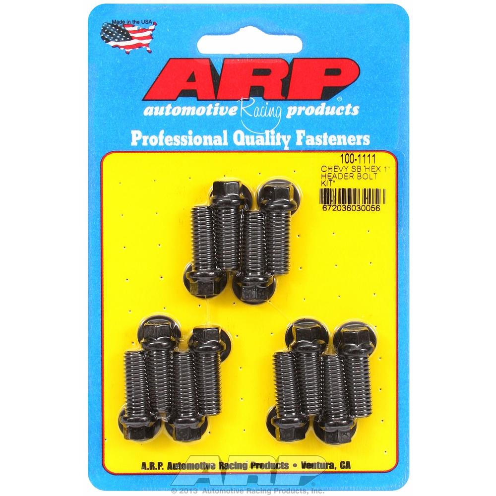 ARP Auto Racing ARP 1001111 Hex Header Bolt Kit for SB Chevy