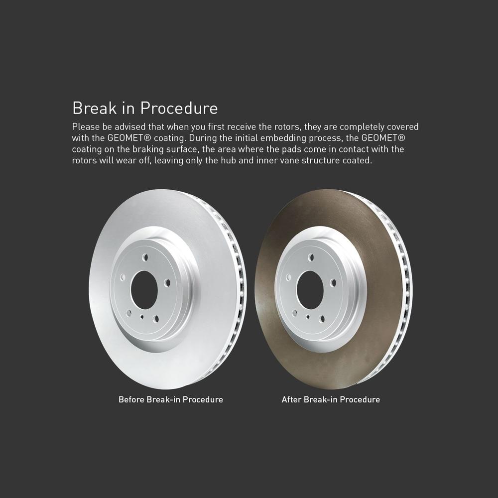 R1 Concepts WDWH2-31021 R1 Concepts Brake Rotor- Carbon Coated with Ceramic Pads & Hdw