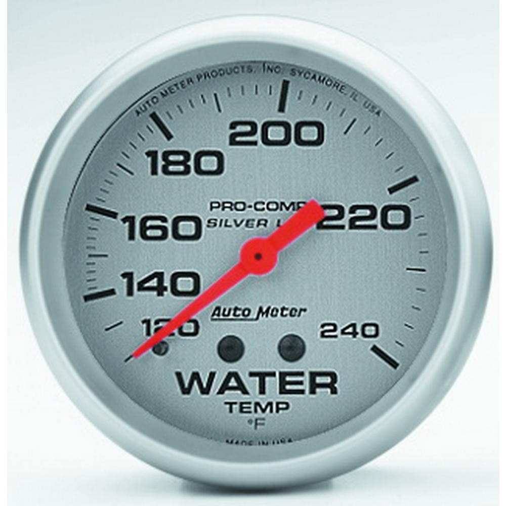 AutoMeter 4632 Ultra-Lite LFGs Water Temperature Gauge