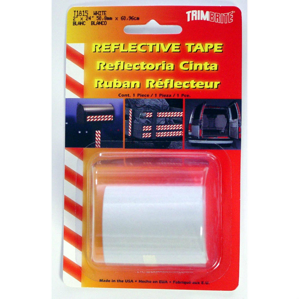 Trimbrite T1815 2X24 Refl Tape White