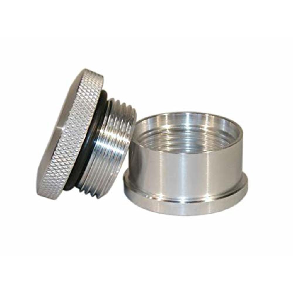 Meziere PN6551 1.75" Aluminum Cap and Steel Bung Assembly
