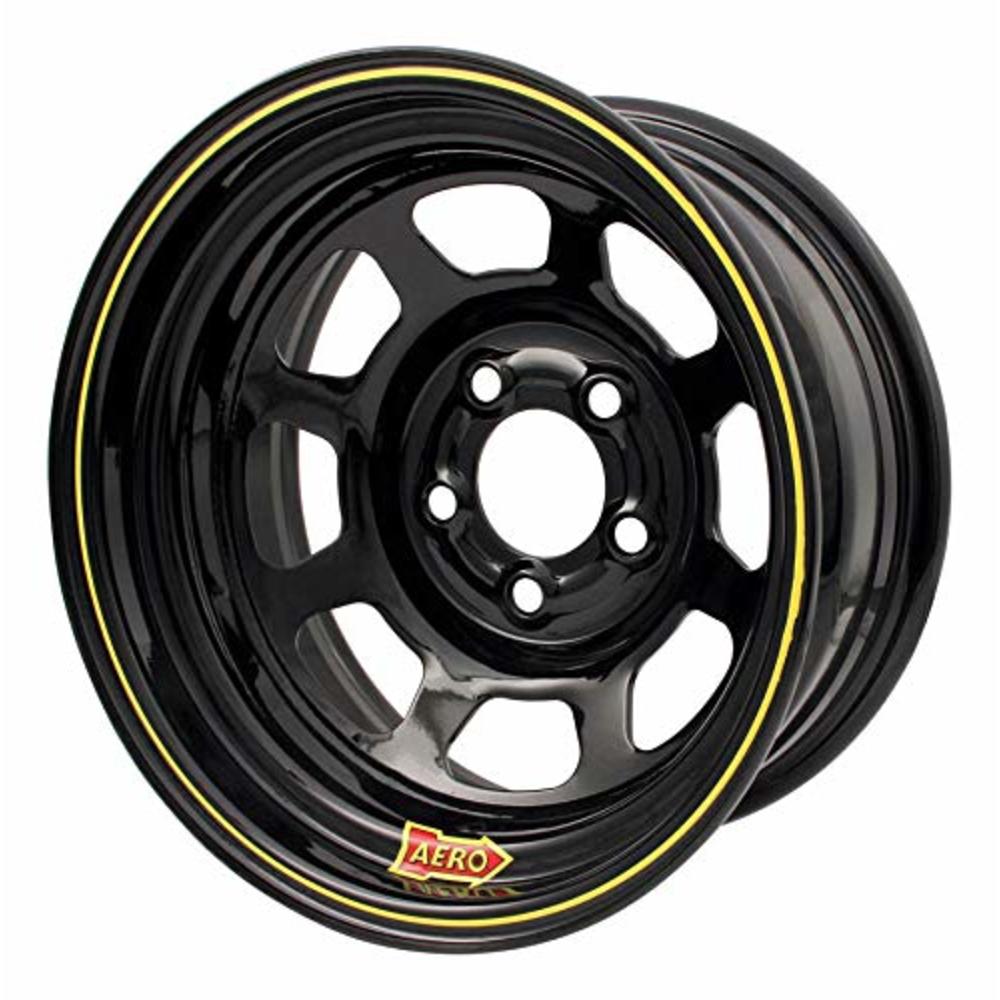 Aero Race Wheels 15x10 5in. 5.00 Black