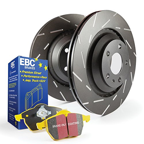 EBC Brakes S9KF1748 S9 Kits Yellowstuff and USR Rotors Fits 15-18 Yukon XL