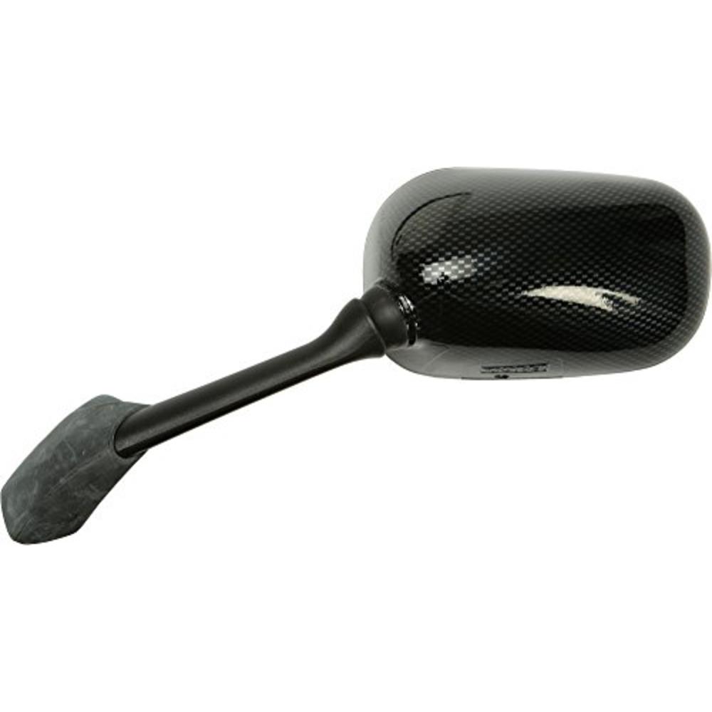 Emgo 20-80544 Carbon Left Side Replacement Mirror for Yamaha YZF R1