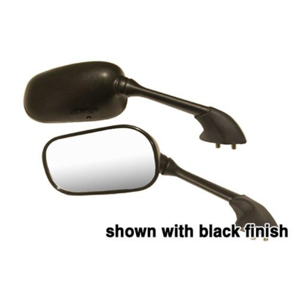Emgo 20-80544 Carbon Left Side Replacement Mirror for Yamaha YZF R1