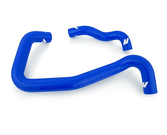Mishimoto MMHOSE-F2D-05MBL Mono Beam Radiator Hose Kit Compatible With Ford 6.0 Powerstroke 2005-2007 Blue
