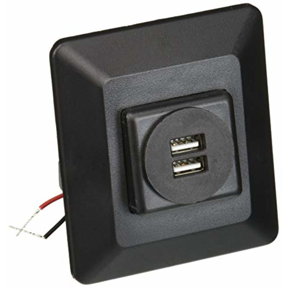 Valterra Diamond Group DG61030VP Decor USB Charging Station - Black